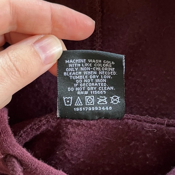 My Hero Academia Hello Kitty and Friends Burgundy Hoodie men’s size L - Picture 6 of 8